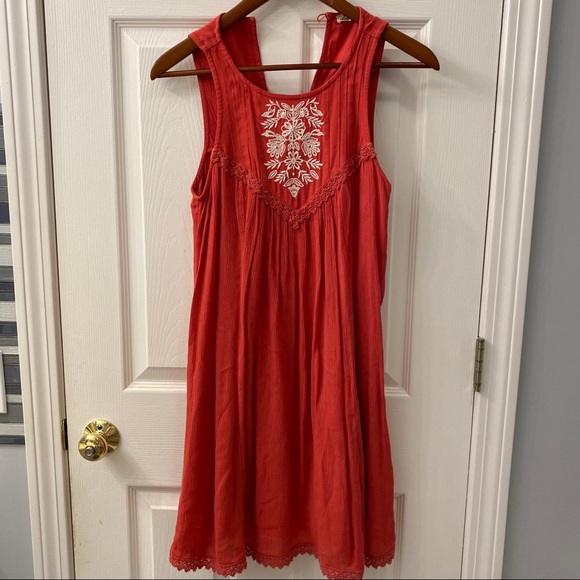Hollister | Dresses | Hollister Embroidered Dress | Poshmark